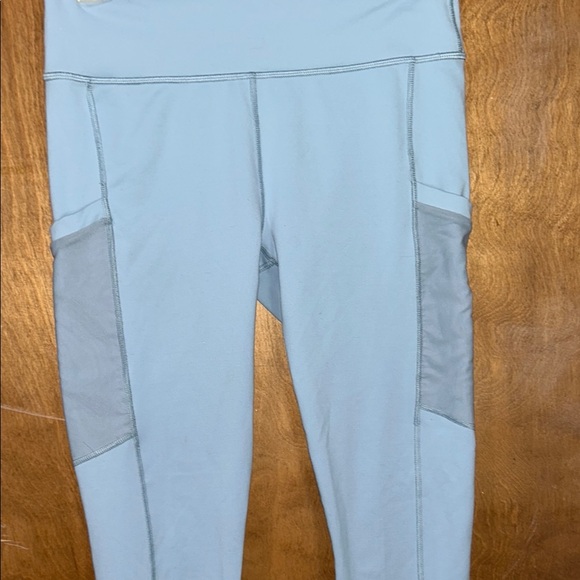 Light Blue High-Waisted Fabletics Leggings - Picture 2 of 7